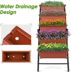 Suyncll Vertical Raised Garden Bed Planter Box, 5 Tiers Vertical Garden Planter - Image 2