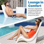 Step2 Vero Pool Chair, Fade-Resistant, Waterproof Patio Furniture - Image 4