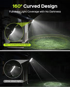 JACKYLED Solar Lights Outdoor Waterproof, Motion Sensor Security Flood Lights - Image 3