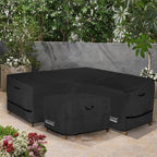 ULTCOVER Patio V-Shaped Sofa Cover Waterproof - Image 6