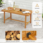 Tangkula 3 Piece Patio Dining Set - Image 5