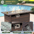 Aoxun 7 Piece Patio Furniture Set - Image 4