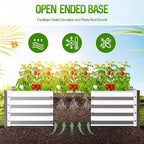 Highpro Galvanized Raised Garden Bed Kit, 4×2×1ft Planter Box - Image 2