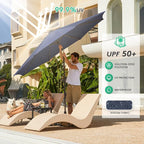 JEAREY 9FT Outdoor Patio Umbrella - Image 3