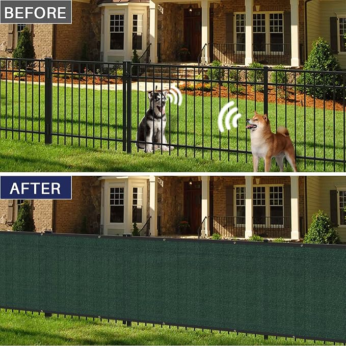 Windscreen4less Privacy Fence Screen Heavy Duty Windscreen Fencing Mesh Fabric - Image 2