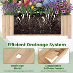 Giantex Wooden Raised Garden Bed - Image 4