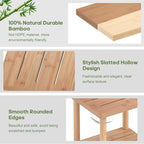 Outdoor Side Table, 2-Tier Small Outdoor Table - Image 5