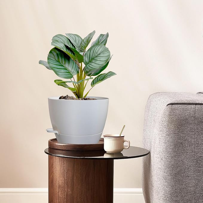 12/10/9 inch Large Self Watering Pots, Plant Pots - Image 6