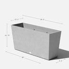 Veradek Pure Series Midori Trough Planter - Image 2