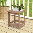 LZRS Adirondack Square Outdoor Side Table - Image 7