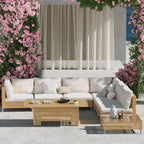 Grand patio 8-Piece Wicker Patio Furniture Set - Image 2