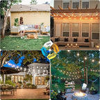 Mlambert 3 Color Outdoor LED Dimmable String Lights - Image 3