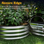 Galvanized Metal Planter Raised Garden Bed Kit - Image 5