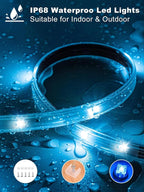 Outdoor Led Strip Lights Waterproof 298ft, Ip65 Outside Led Light Strip - Image 2