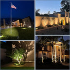 30W Spot Lights Outdoor LED Spotlight 120V 3000LM Ultra Bright Flag Pole Light - Image 4