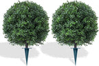 Artificial Boxwood Topiary Trees by FEELTHENEWWORLD