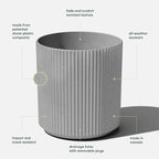 Veradek Round Demi Planter Pots - Image 2