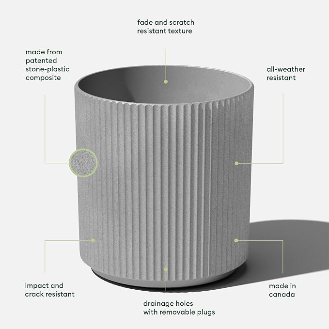 Veradek Mason Series Demi Planter - Image 2