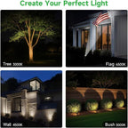 Solar Spot Lights Outdoor, Adjustable Angle Waterproof Landscape Spotlight - Image 7