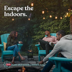 Keter Modern Cool Bar Outdoor Patio Furniture and Hot Tub Side Table - Image 8