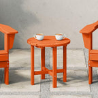 WestinTrends Dylan Adirondack Round Outdoor Side Table - Image 2