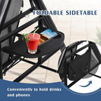 Grepatio 3-Seat Outdoor Porch Swing - Image 4
