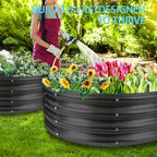 36-Inch Round Galvanized Steel Fire Ring/Fir Pit - Image 7