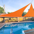 E&K Sunrise 25' x 25' x 25' Sun Shade Sail Triangle Canopy Shade Cover UV Block by EKSUNRISEINC
