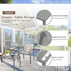 Vongrasig 4 Pieces Patio Furniture Sets, Outdoor Patio Conversation Sets - Image 7