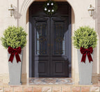 Tall Planters for Outdoor Plants Set of 2, 23.6" Large Taper Flower Plant Pots - Image 4