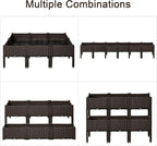 Outsunny 6 Piece Raised Garden Bed - Image 5