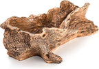 Tebery Artificial Driftwood Stump Log Planter Vintage Cactus Container - Image 3