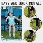 Portal Hammock Camping Chair, Portable Outdoor Swinging Chairs - Image 7