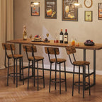 HOOBRO Bar Stools, 25.2" Bar Chairs - Image 2