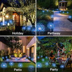 suddus Solar Garden Lights Outdoor Waterproof Decorative, Flowerbed Party - Image 3