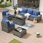 Aoxun 7 Piece Patio Furniture Set - Image 2