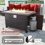 Kullavik 8 Pieces Outdoor Patio Furniture Set, Sectional Sofa Set - Image 2