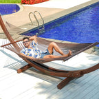 Lazy Daze Hammocks 10.5 FT Double 2 Person Caribbean Rope Hammock, Hand Woven - Image 9