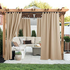 NICETOWN 2 Panels Outdoor Curtains - Image 8