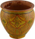 Treasures Of Morocco Handmade Ceramic Flower Pot Moroccan Indoor Outdoor by Treasures+Of+Morocco