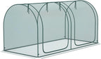 Outsunny 8' x 4' Crop Cage, Plant Protection Tent by Outsunny