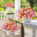 MACTING 24 Bundles Artificial Flowers - Image 2