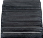 Safavieh PAT6701K Outdoor Collection Mopani Ottoman, Dark Slate Grey by SAFAVIEH