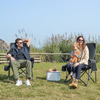 EVER ADVANCED Oversized Folding Camping Chair - Image 2
