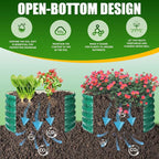 17" Tall Elevated Round Metal Rised Garden Bed- 2.7'x2.7' in Size and 0.8MM - Image 2