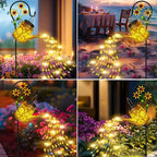 Sunflower Solar Watering Can Lights, Outdoor Waterproof Garden Lanterns - Image 5