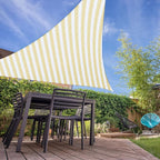 E&K Sunrise 25' x 25' x 25' Sun Shade Sail Triangle Canopy Shade Cover UV Block - Image 7