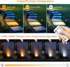 MEIHUA Solar Spotlights Outdoor 2 in 1, Solar Powered Landscape Spotlights - Image 4