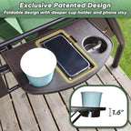 3 Seat Outdoor Porch Patio Swing - Image 4