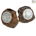 EiGreen Solar Garden Rock Lights Outdoor, 2 Pack 10 LED Waterproof Solar by EigreenSolaroutdoorlights